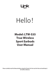 Link Tech LTW-S35 User Manual