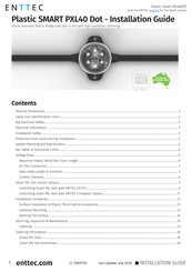 Enttec SMART PXL40 Installation Manual