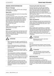 Claas Lexion 460-405 Repair Information