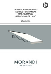 MORANDI Classic Plus Instruction Manual