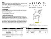Safavieh Furniture BST8505A Quick Assembly Instructions