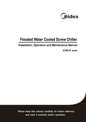Midea SCWE200M Installation, Operation And Maintenance Manual
