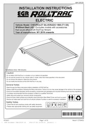EGR RollTrac RT039603E Installation Instructions Manual