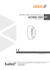 Satel ABAX 2 ACMD-200 Manual