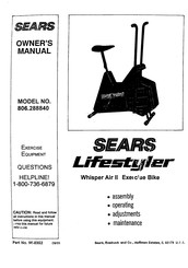 Sears 806.288840 Owner's Manual