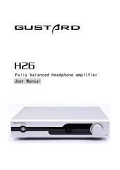 GUSTARD H26 User Manual
