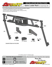 SuperATV GLR-H-PIO700-00 Installation Instructions Manual