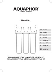 AQUAPHOR CRYSTAL HA Manual