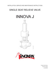 INOXPA INNOVA J Installation, Service And Maintenance Instructions