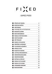 FIXED GAME PODS FIXPDS-G-WH User Manual