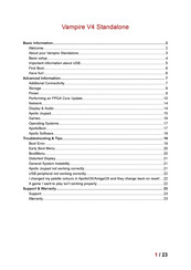 Apollo Vampire V4 Instruction Manual