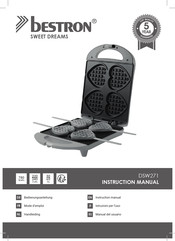 Bestron SWEET DREAMS DSW271GELB Instruction Manual