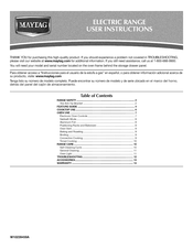 Maytag MER8772WS1 User Instructions