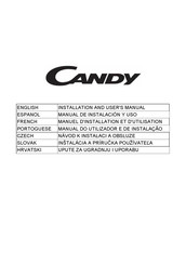 Candy CBG625/1X/4U Installation And User Manual