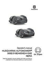 Husqvarna AUTOMOWER 305E NERA Operator's Manual