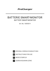 ProCharger BM6 Instructions For Use Manual