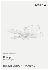 amphis Kanopi 109003 Installation Manual