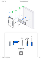 Ubiquiti UniFi UA-HUB-DOOR Installation Manual