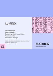 Klarstein LUMINO 10046308 Manual