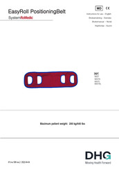 DHC RoMedic EasyRoll 9007XL Instructions For Use Manual