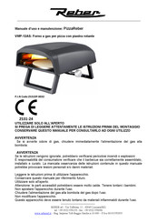 Reber PizzaReber VMP-12AS Use And Maintenance Manual