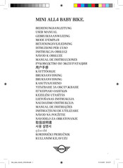 Mini ALL4 BABY BIKE User Manual