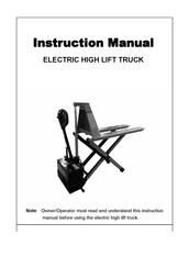 Noblelift DGB11/2-680 Instruction Manual