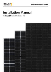 Bauer BS132M10 Series Installation Manual
