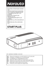 NORAUTO START PLUS Installation Manual And Security Information