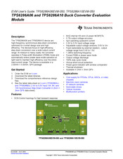 Texas Instruments TPS6286A06EVM-050 User Manual