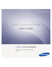 Samsung SCX-4623FW User Manual