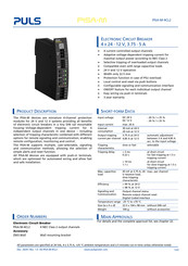 Puls PISA-M-4CL2 Manual