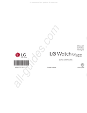 LG Urbane Quick Start Manual