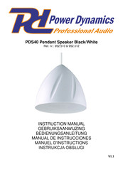 Power Dynamics PDS40B Instruction Manual