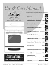 Frigidaire PLGFMZ96ECD Use & Care Manual