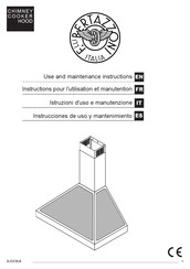 Bertazzoni K90HERCRA Use And Maintenance Instructions