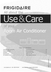 Frigidaire FRA103BT12 Use & Care Manual