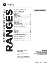 GE Profile PGS960YP2FS Owner's Manual