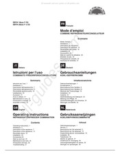 Hotpoint Ariston EBGH 18 F O3 Series Operating Instructions Manual