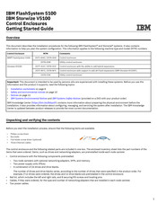 Ibm 2077-4H4 Getting Started Manual