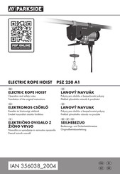 Parkside PSZ 250 A1 Operation And Safety Notes