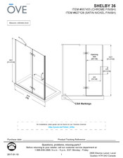OVE 667455 Installation Instructions Manual