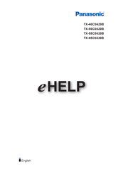 Panasonic TX-55C620B Ehelp