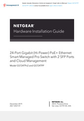 NETGEAR GS724TPP Hardware Installation Manual