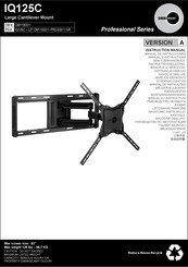 Omnimount Professional IQ125C Instruction Manual