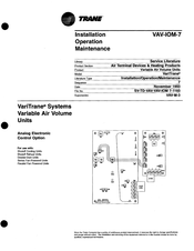 Trane VariTrane VFWC Installation Operation & Maintenance