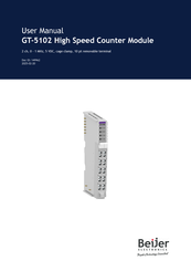 Beijer Electronics GT-5102 User Manual