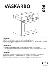 IKEA VASKARBO Manual