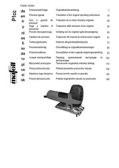 Mafell P1CC Series Translation Of The Original Operating Instructions