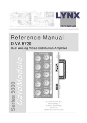 Lynx D VD 5610 Reference Manual